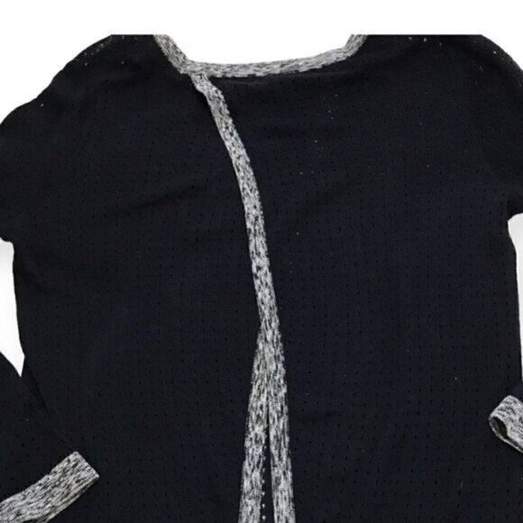 Rag & Bone Ariana Perforated Split-Back sweater, size XXS - Picture 7 of 12